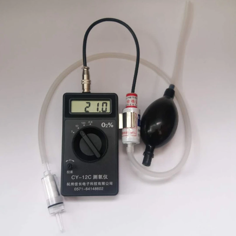 PINTUDY CY-12C тестер концентрации кислорода метр детектор анализатор чистоты кислорода тестер газа инструменты для анализа и измерений