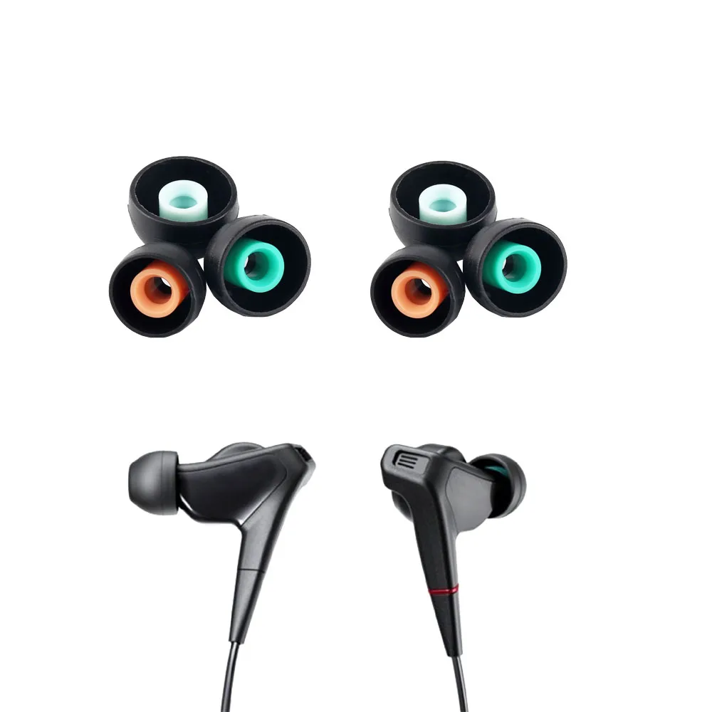 Силиконовые наушники вкладыши для Sony XBA сменные насадки наушников вкладышей гели