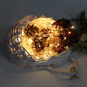 

Battery Operated 100LEDs String Lights Remote Control Timer Twinkle Fairy Lights Decorate The Bedroom