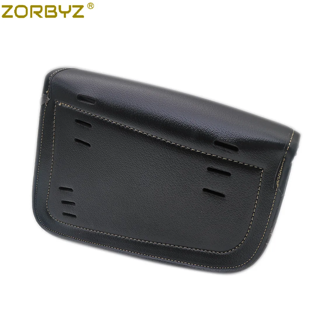 ZORBYZ 1 шт. черная мотоциклетная сумка из искусственной кожи с левой стороны