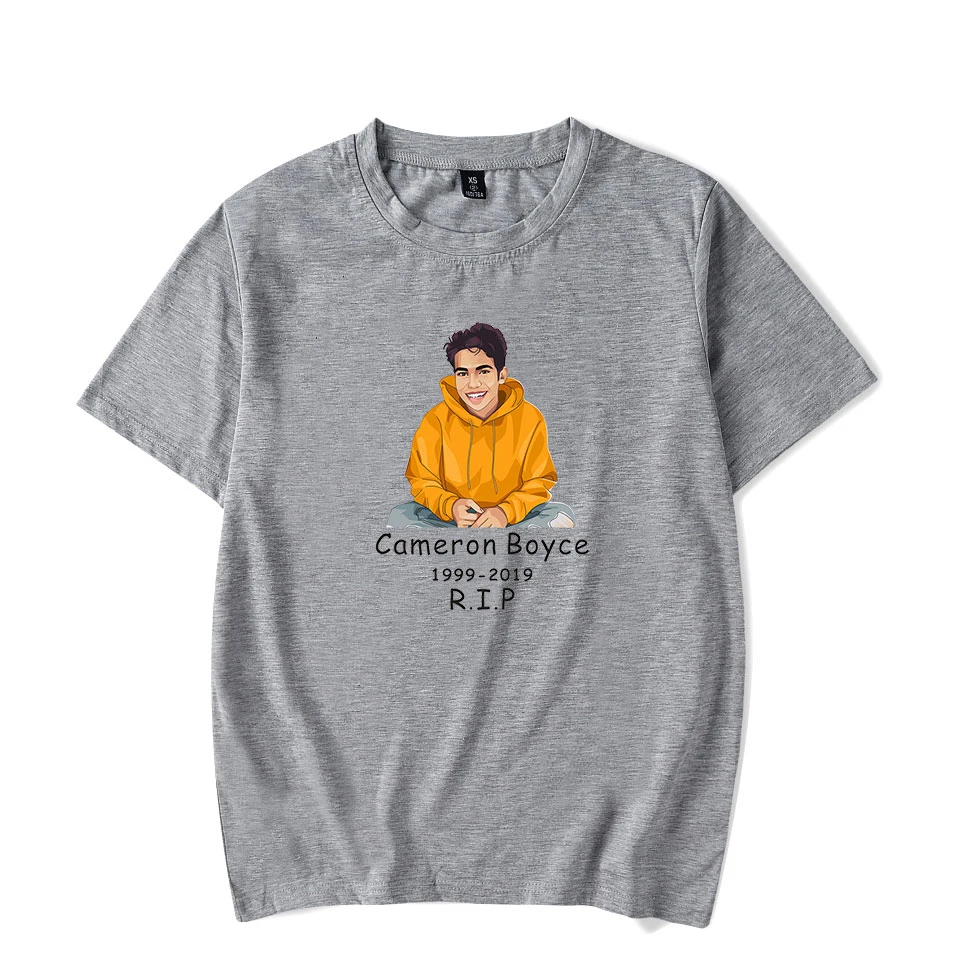 Футболка Cameron Boyce для мужчин и женщин летняя универсальная крутая повседневная