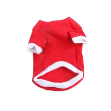 Забавная Одежда для собак из полиэстера, Красная рождественская футболка с надписью для собак, Классическая Рождественская Одежда для собак четырех размеров