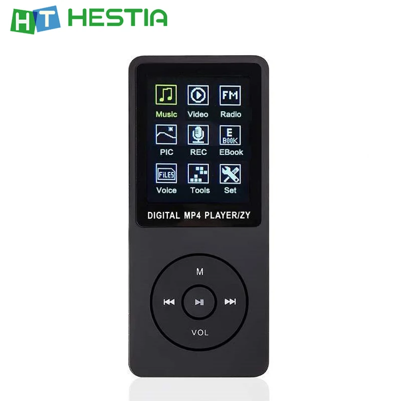 

ZY418 MP3 MP4 Music Player 1.8 inch Digital TFT Color Screen Mini MP 3 Player support Recorder FM Radio Ebook Video Dropshipping
