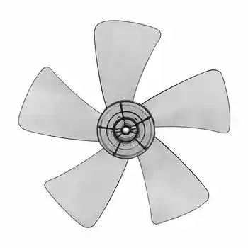 

1 PCs fan blade big wind 14 inch 350 mm plastic fan blade for airmate and other fan parts Replacement