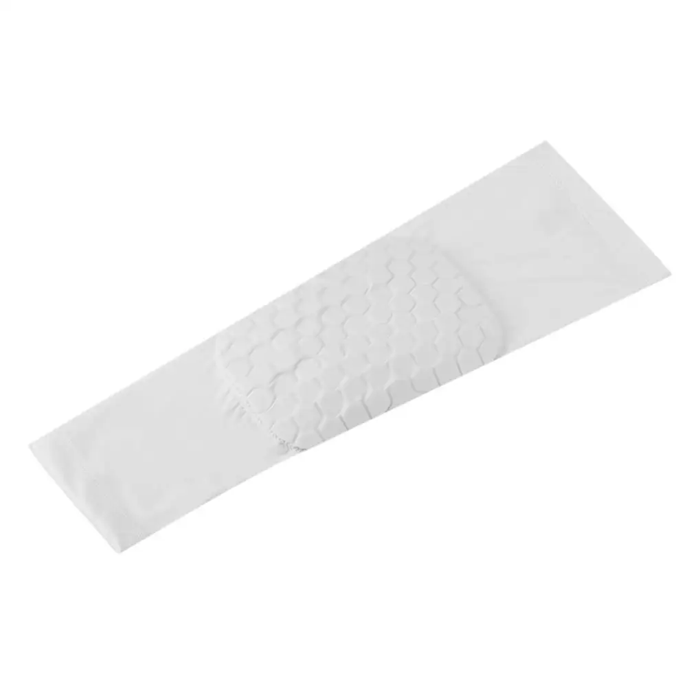 white Защитное снаряжение для коротких ног,, детский коврик для взрослых, баскетбольные наколенники с длинным рукавом - Цвет: white