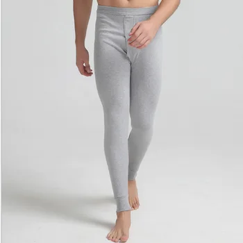

Wholesale Men's Thermo Underwear Fashion Men Thermal Long Johns Loose Mens Thermal Underwear Plus Size Warm Male Leggings Pants