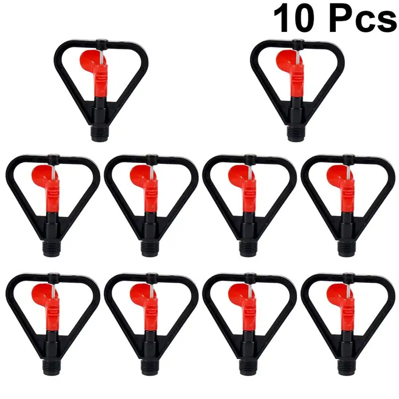 10PCS Red Heart Micro Irrigation Spray-Head 360 Degree Rotating Sprinkler Nozzle Automatic Small Sprayer Spray Head for Garden | Дом и сад