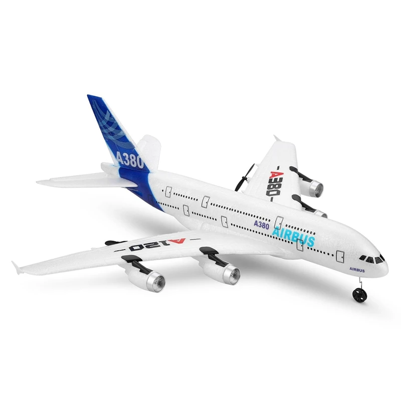 WLtoys детский пульт дистанционного управления A120 авиалайнер двойной двигатель сильный двигатель дистанционного управления Самолет A380 три канала lik