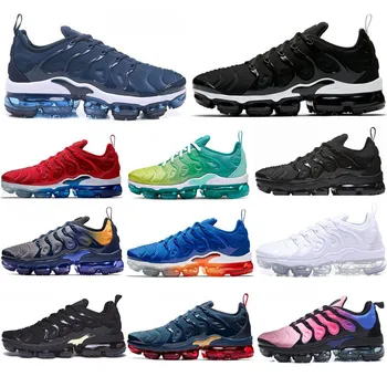 

Cheap New Tn Plus Running Shoes White Men Sneakers Triple Black Red Pink Sea Bumblebee Dir Dye Mint Orange Trainers sports