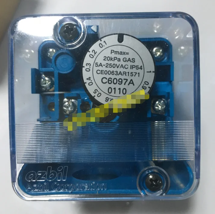 

1PC New Azbil C6097A0110 Pressure Switch In Box