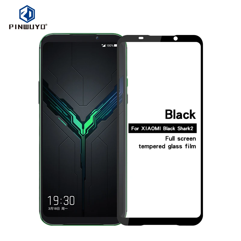 Закаленное стекло для Xiaomi Black Shark 2 полное покрытие экрана закаленное Защита Vidrio