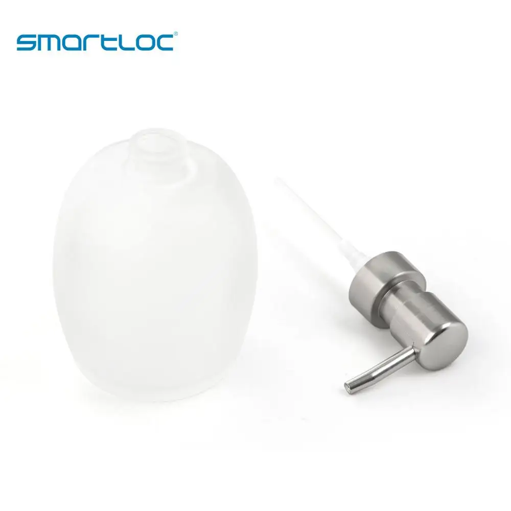 Smartloc Стекло Ручной пресс дозатор жидкого мыла насос гель для душа бутылки аксессуары для ванной комнаты шампунь автоматический умный кухонный