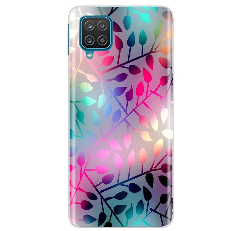 waterproof phone bag For Samsung Galaxy M12 Case Soft Tpu Silicone Case For Samsung Galaxy M12 M 12 Case Galaxy M12 M127F Cover Coque Fundas Shell designer phone pouch