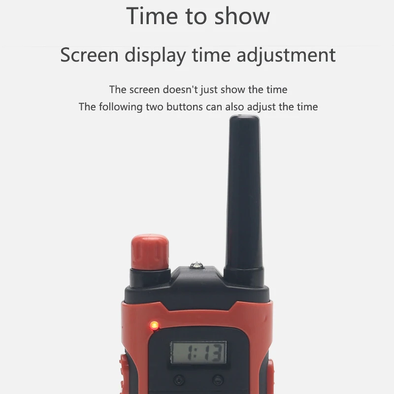 Удобная детская игрушка Walkie Talkie 2 шт Мини 200-300 м пуховая лампа фонарик Рождественская игрушка подарок рация для детей