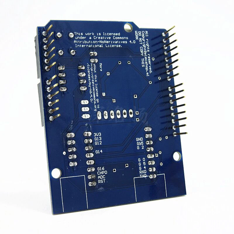 ESP-12E ESP8266 макетная плата UART wifi беспроводной щит для Arduino UNO 55*70 мм