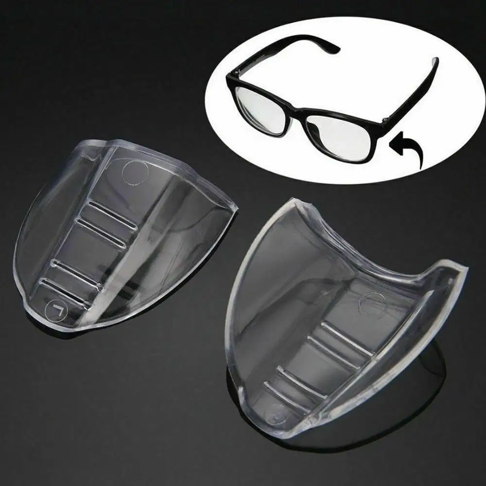 Protective Goggles Protective Glasses 1 Pair Safety Glasses Protective Covers For Eyewear TPU Protector Flap Shields Clear Side Goggles Polyurethane Side Q7J7