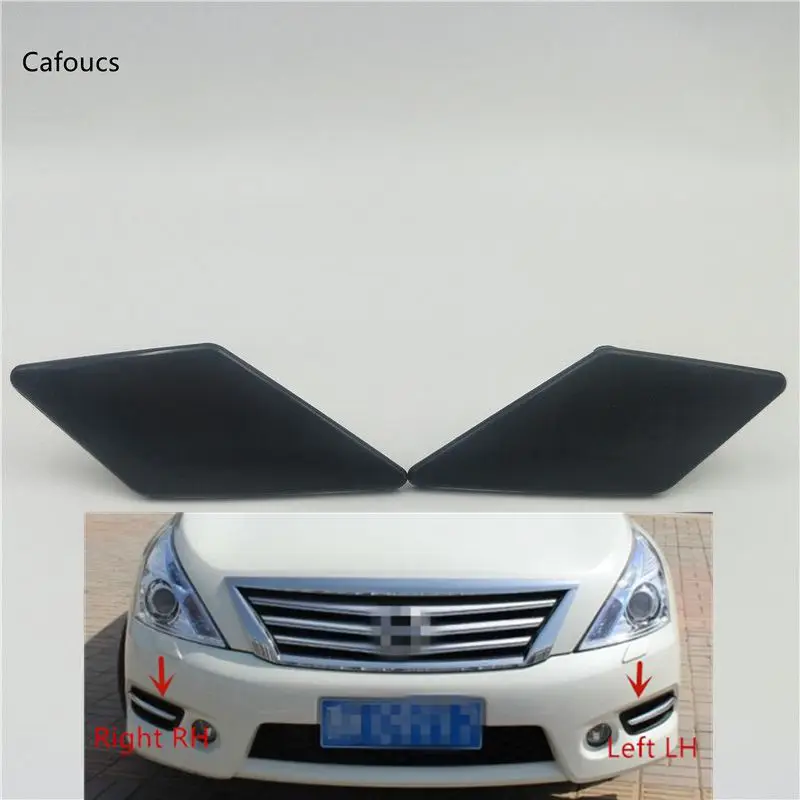 Cafoucs Headlight HeadLamp Spray Jet Cap Washer Nozzle Cover For Nissan TEANA XV Altima J32 2008-2012 | Автомобили и мотоциклы
