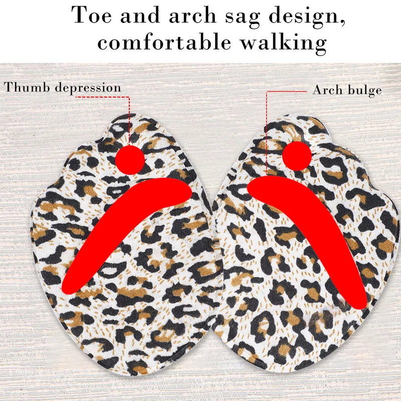 SHUJIN 3 Pairs Useful Sole Heel Foot Cushions Forefoot-Slip Insole Breathable Shoes Women Protection Foot Pad Soft Pump Insert