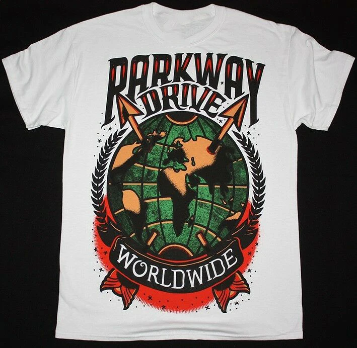 Parkway Drive Worlwdide Metalcorde August Burns Red Emmure New White T Shirt Lil Uzi Vert Vaporwave Aliexpress aliexpress