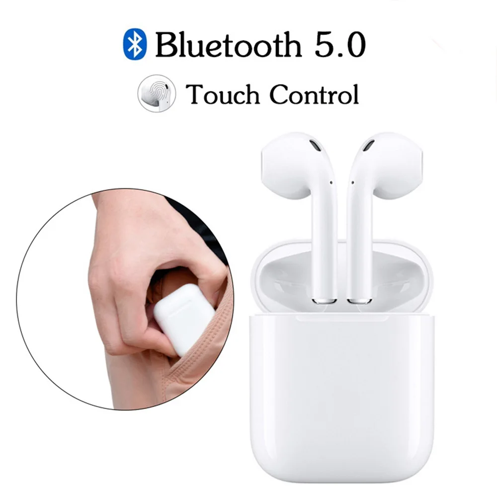 Горячие i7s TWS беспроводные Bluetooth наушники для зарядки стерео гарнитура с