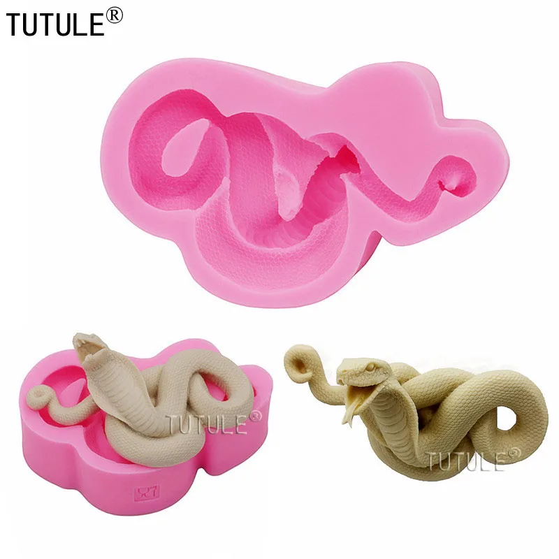 Cake Decor 4 Pcs Magic Bake Snake Silicone Nonstick Baking Snake Molds –  Arife Online Store