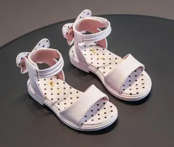 

Children Girl Summer Sandals Bow decoration shoes Fashion Sweet Cute Bow Sandals Toddler Baby Girls Fashion Princess Shoes