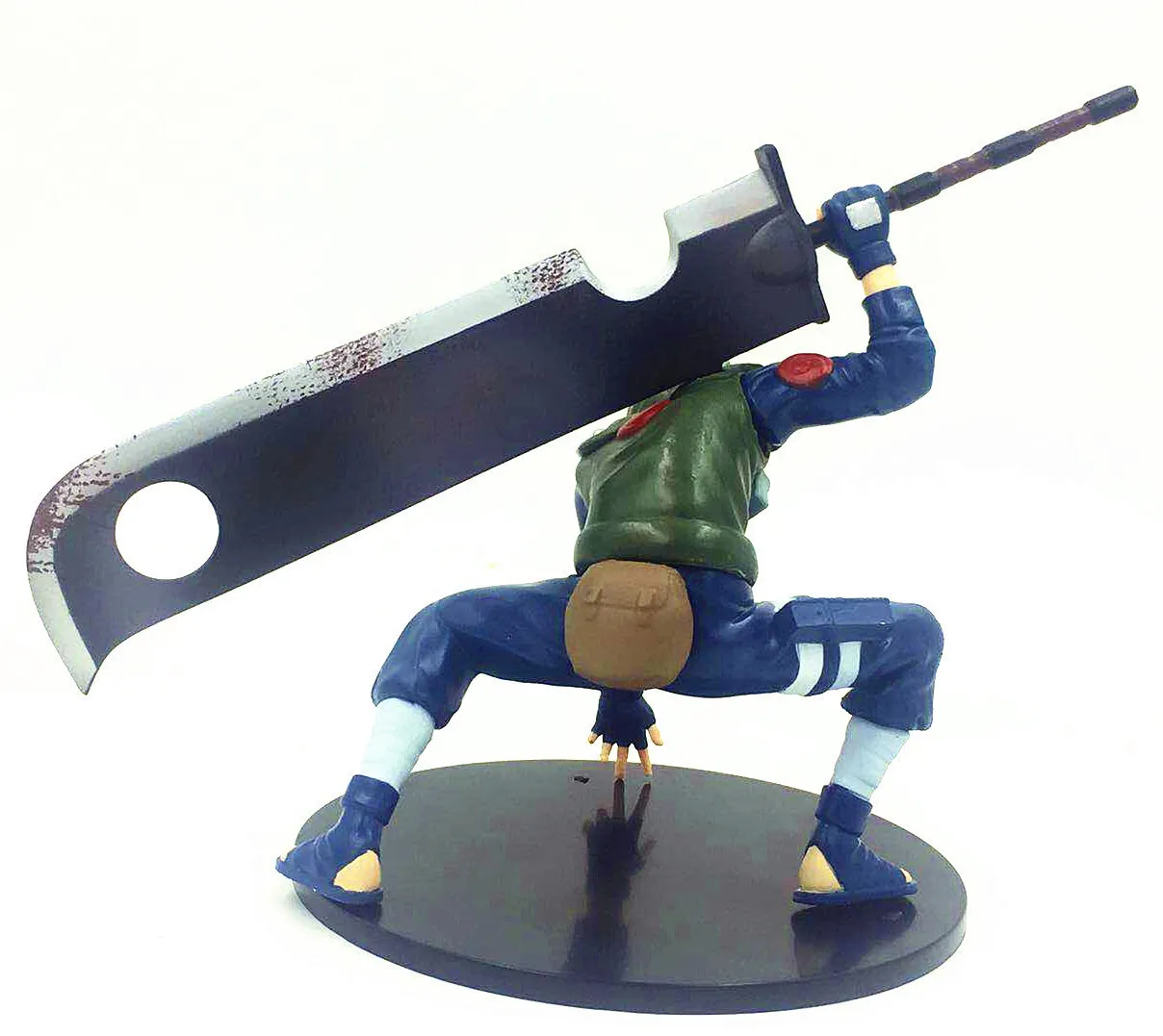 

Naruto Konoha Ninja Hatake Kakashi Peach Again bu zhan Beheaded Broadsword Boxed Garage Kit Decoration