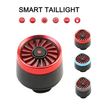 

Bicycle Taillights Warning Light Rechargeable LED Waterproof Brake Induction Taillight Bicycle Rear Light Practical Portable