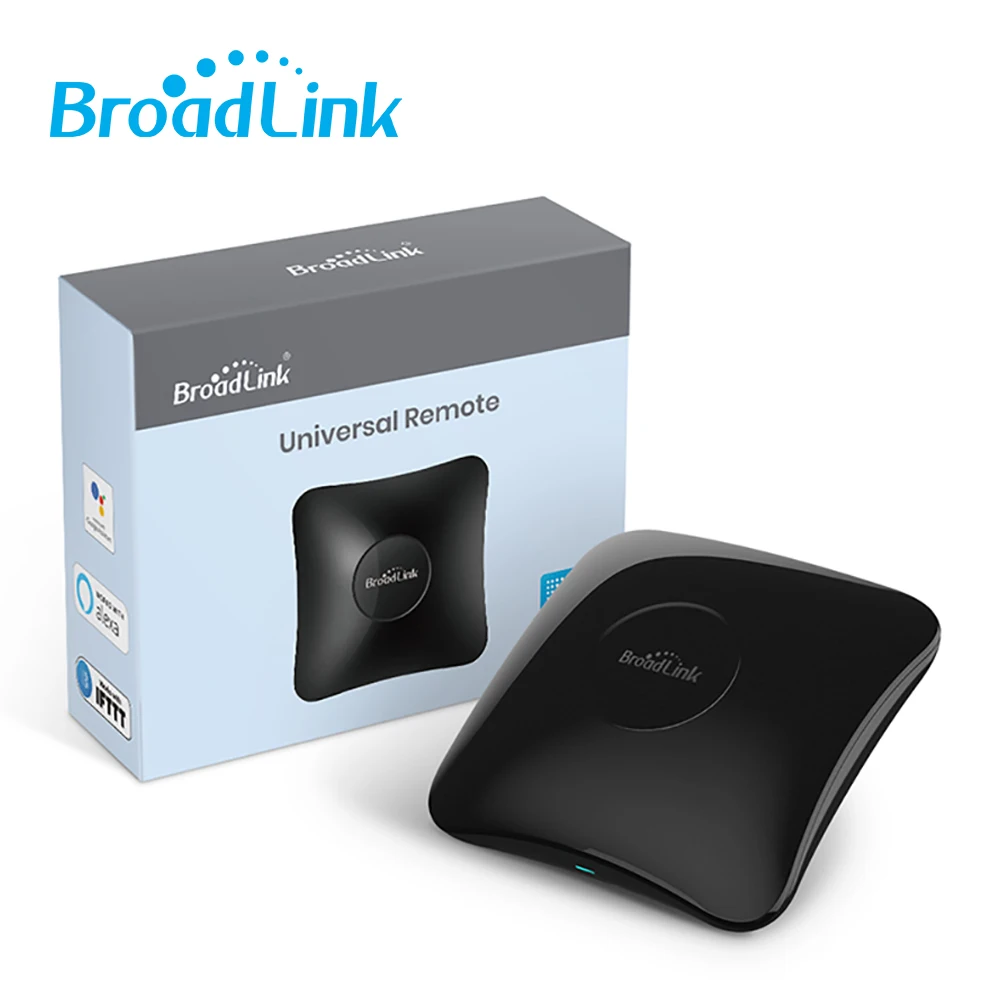 BroadLink RM4 Pro Smart IR Wifi RF Switch RM 4Mini Universal Remote Control  HTS2 Sensor Works With Alexa Google Home Assistant