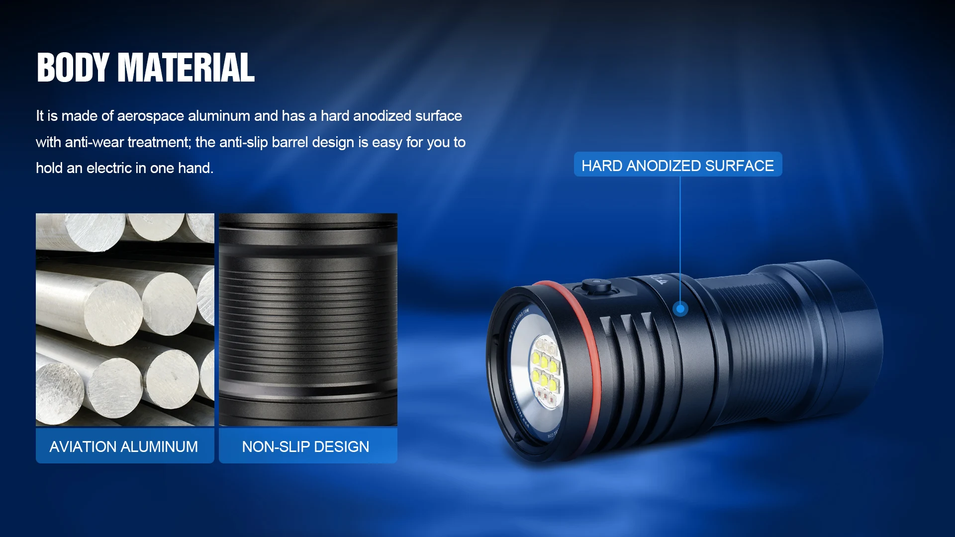 TrustFire DF007 - Torcia Subacquea 3350 Lumen, 100m Impermeabile - Foto 11