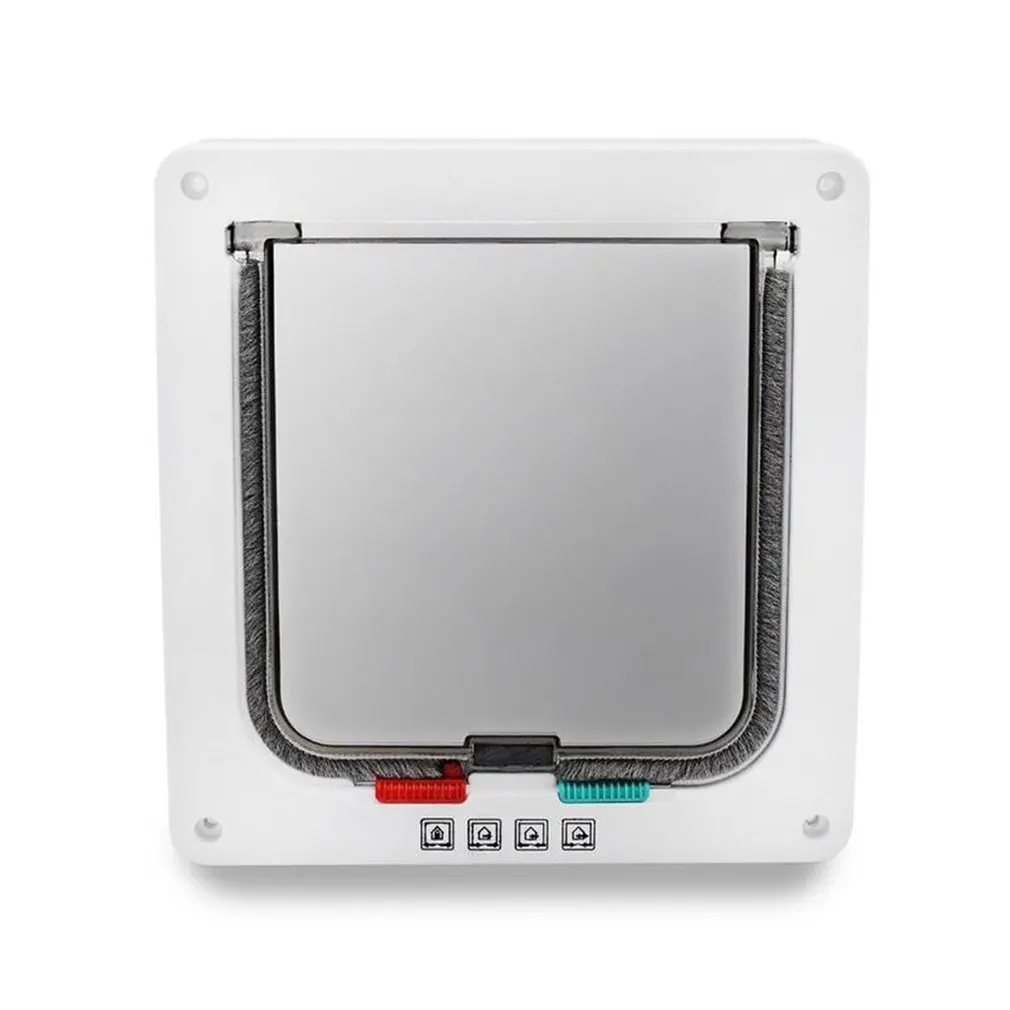 

Security Cat Dog Door Control Entrance Exit Pet Door Cat Hole Dog Door Hole Cat Mate 4 Way Locking Glass Fitting Cat Flap