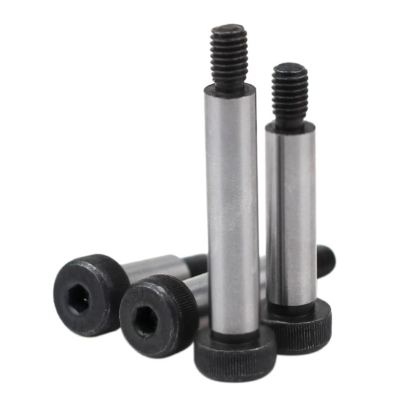 2pcs M5 Allen shoulder screws shaft shoulders limit plugs screw carbon steel plug bolt smooth bar diameter 6mm 10mm-60mm long |