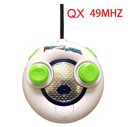QX RC 49mhz 27 МГц/40 МГц/49 МГц пульт дистанционного управления 6 В/12 в приемник Универсальный радио передатчик управления Лер для детей автомобиль малыш игрушка автомобиль самосвал - Цвет: QX RC 49mhz