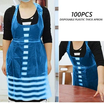 

100pcs Waterproof Disposable Tattoo Cleaning Apron Microblading Sanitary Aprons Baking Cooking Accessories Bib Aprons