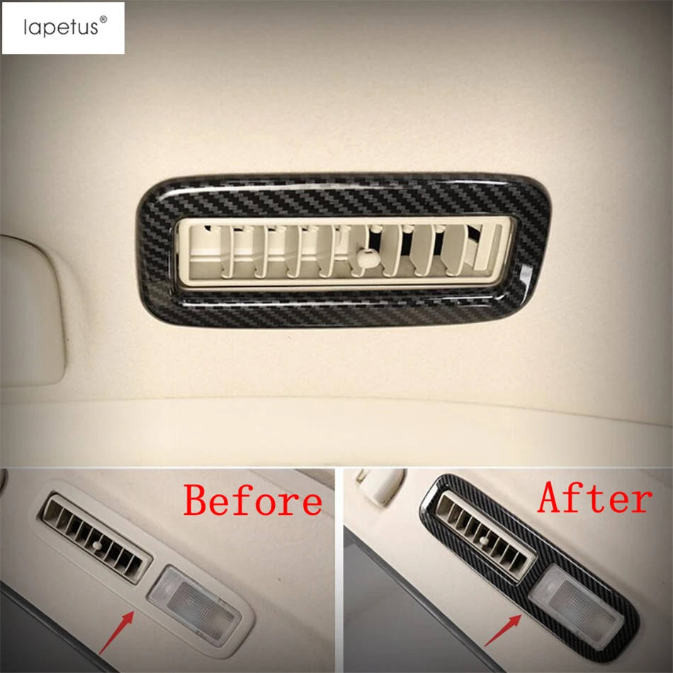 Lapetus Accessories Fit For Mitsubishi Pajero V97 V93 V80 Montero Limited 2009- Roof& Front Air AC Outlet Vent Cover Kit