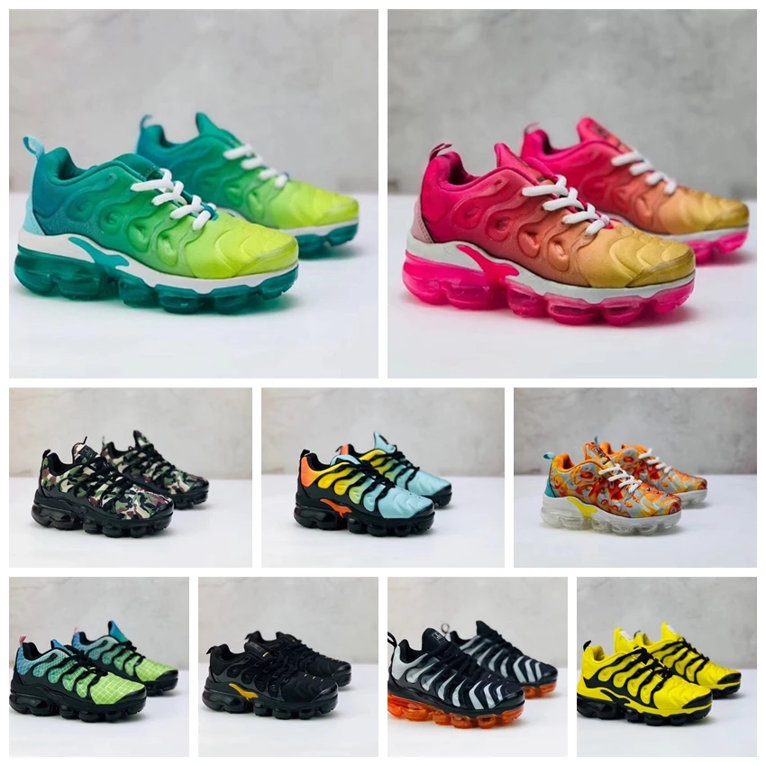 Air Maxs Kids TN Plus Vapormax Shoes 