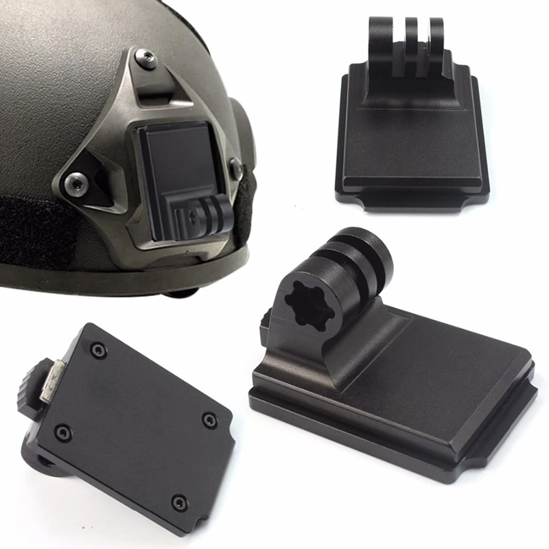Алюминиевый шлем с фиксированным креплением для GOPRO Hero 1 2 3 3+ 4 4Session 5 5 Session и NVG Mount Base