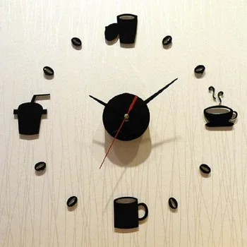 

Aimecor Wall Clock Acrylic Mechanical Mirror Creative Digital DIY Best-Selling Home Decoration