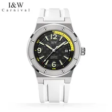 

Carnival Brand Luxury Mechanical Watch For Men Fashion Automatic Wristwatch Waterproof Luminous Calendar Clock Relogio Masculino