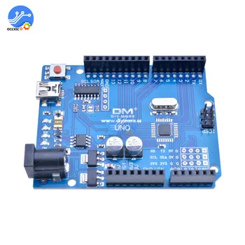 

CH340 CH340G MEGA328P ATmega328P Mini USB UNO R3 Microcontroller Replace ATmega16U2 ATmega328 Uno R3 Board Module One