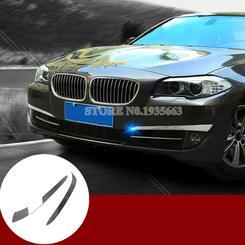 

For BMW 5 Series F10 Exterior Front Bumper Fog Light Eyelid Cover 2011-2013 2pcs