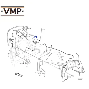 

15187973 - OEM - Accelerator Pedal for L250G, L110G, L150G, L90G, L180G, L70G Wheel Loaders