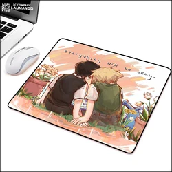 Tapete de rato omori gaming pad computador tapete de mesa gamer teclado para computador gamer completo barato mausepad deskmat mousepad empresa anime quente