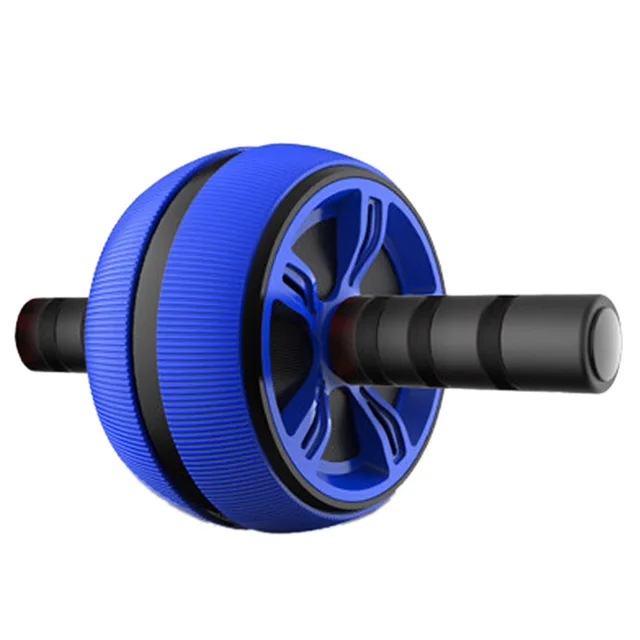 US $13.49 Blue Large Silent Tpr Abdominal Wheel Roller Trainer Fitness Equipment Gym Home Exercise Body Build