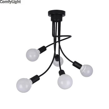 

Vintage Retro Modern chandelier Living dinning Room loft Light Fixture garden atelier Home Decoration led Chandelier lighting