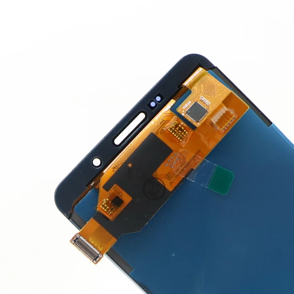 Протестированный для Samsung Galaxy A7 A710 A710F A710M сенсорный экран дигитайзер компонент с регулировкой яркости