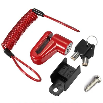 

Portable Electric Skateboard Lock Disc Brakes Wheels Lock For Xiaomi Mijia M365 Scooter Skate Board Anti-Theft Metal Steel Wire