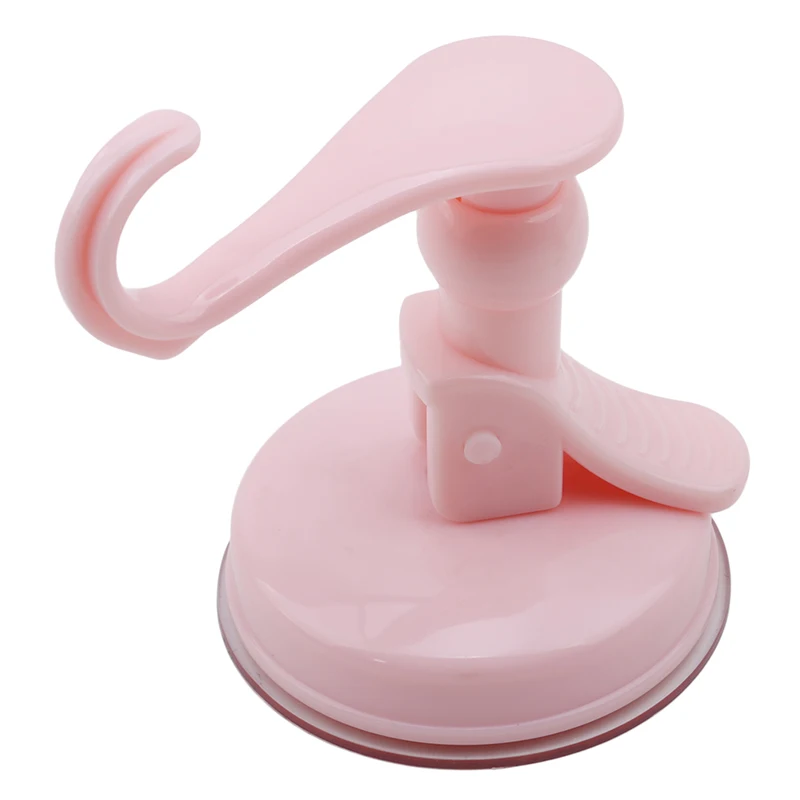 Креативная вакуумная настенная присоска для ванной, кухни, держатель для ключей, чашки, крючки, вешалка, присоски, высокое качество, инструменты для дома - Цвет: pink