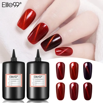 

Elite99 250ml Magnetic Wine Red Cat Eye Gel Nail Polish Soak Off Top Base Coat UV LED Lamp Nail Art Varnish Gel Polish Manicure