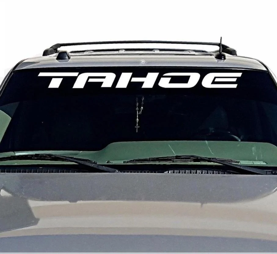 

For Tahoe Window Decal Sticker 4 Door CHEVY TAHOE Windshield Vinyl Lettering